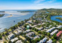 Living the good life near the Noosa River foreshore