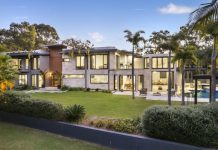 Architecturally designed private oasis