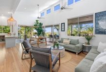 Private residence with established sub-tropical gardens