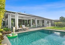 Cool Luxe designer residence surrounded by nature