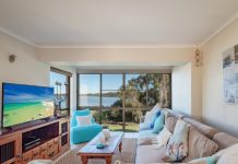 Expansive water views