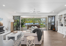 Catch the breezes off the river