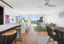 Rooftop living, Hinterland views and garden, centre of action