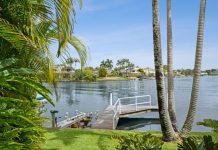 Waterfront abode with whispers of cool brilliance