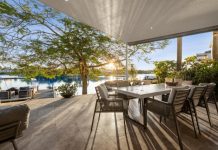 Luxury and privacy enhance the art of waterfront living