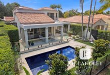 Overlooking the fairway!