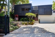 Modern beachside home with Japanese influences