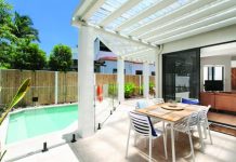 Enjoy a wine by your pool