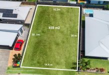 Rare north facing vacant land