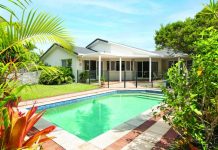 Family-friendly living with room to entertain and pool