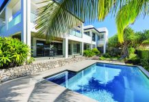 Show-stopping family home just steps from the beach