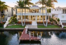 A home of generous proportions and private jetty