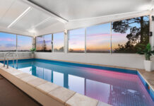 Expansive Residence with Spectacular Views, Indoor Pool, and Cinema-Grade Media Room