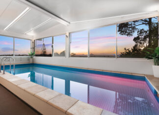 Expansive Residence with Spectacular Views, Indoor Pool, and Cinema-Grade Media Room